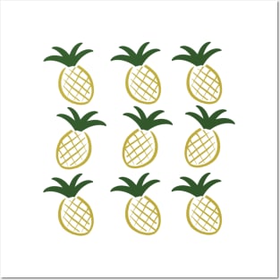 Harvest - Pineapple Posters and Art